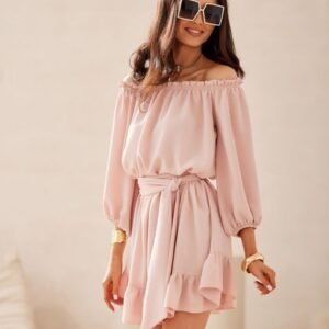 Sukienka Model Giulia PRO SUK0523 Pink - Roco Fashion