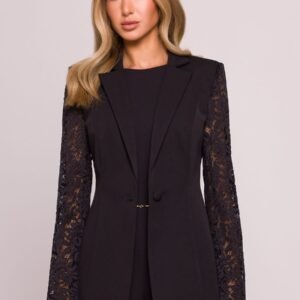 Marynarka Model MOE865 Black - Moe