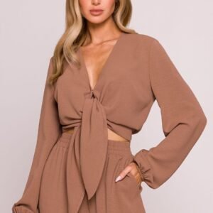 Bluzka Model MOE861 Czekolada - Moe