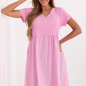 Sukienka Model DHJ-SK-25370.85 Pink - Italy Moda