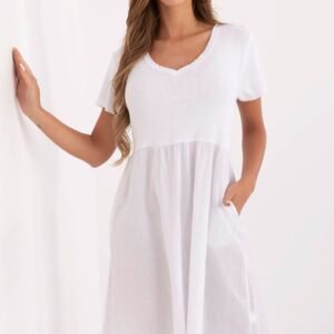 Sukienka Model DHJ-SK-25370.85 White - Italy Moda