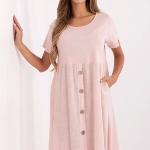 Sukienka Model MO-SK-1005.67 Light Pink - Italy Moda