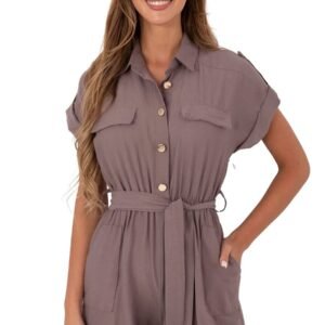 Kombinezon Model MI-KO-A5043.70 Dark Beige - Italy Moda