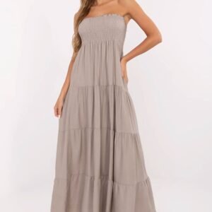 Sukienka Model MI-SK-A2596.97 Dark Beige - Italy Moda