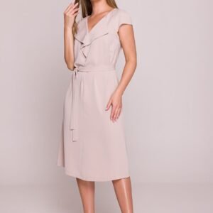 Sukienka Model S411 Beige - Stylove