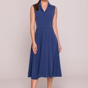 Sukienka Model S409 Blue - Stylove