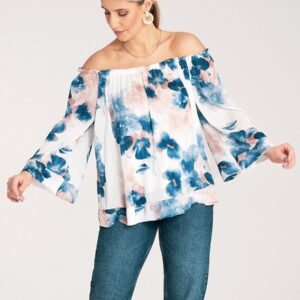 Bluzka Model M1142 Blue - Figl