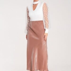 Spódnica Model M1084 Beige - Figl