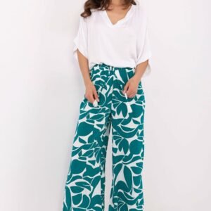 Spodnie Damskie Model D73771M62237F Dark Green - Sublevel