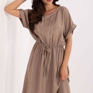 Sukienka Model MI-SK-A63751.67 Dark Beige - Italy Moda