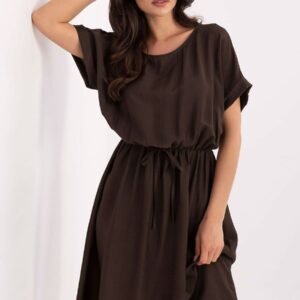 Sukienka Model MI-SK-A63751.67 Dark Brown - Italy Moda