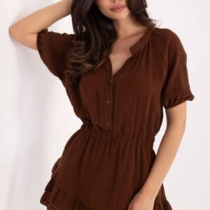 Kombinezon Model MI-KO-A5021.66 Dark Brown - Italy Moda