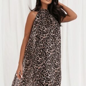 Sukienka Model Livia 216 Panterka - IVON