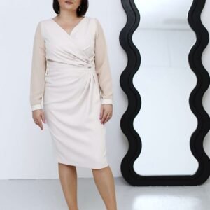 Sukienka Model Katania Beige - Jersa