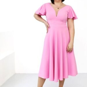 Sukienka Model Elisse Truskawka - Jersa