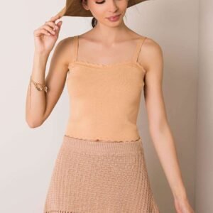 Koszulka Top Model 178-TP-3008.94 Camel - Rue Paris