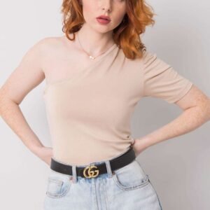 Bluzka Model 95-BZ-190101.21P Light Beige - Rue Paris