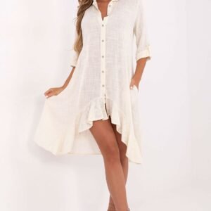 Sukienka Model TW-SK-BI-2021399.54 Light Beige - Och Bella