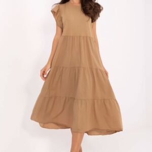 Sukienka Model TW-SK-BI-6-2172.96 Camel - Och Bella