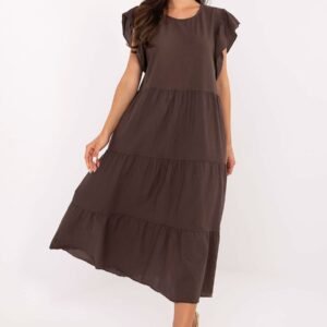 Sukienka Model TW-SK-BI-6-2172.96 Dark Brown - Och Bella