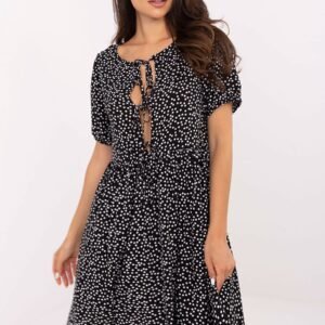Sukienka Model D73771M30466A Black/White - Sublevel