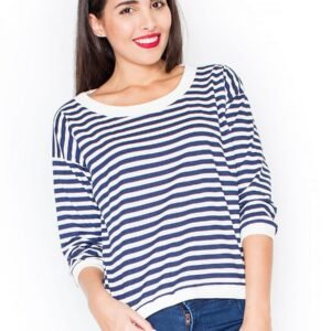 Bluzka Model K204 Navy - Katrus