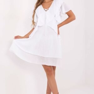 Sukienka Model MI-SK-102128.61 White - Italy Moda