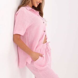 Spodnie Komplet Model LK-KMPL-510096.96 Light Pink - Lakerta