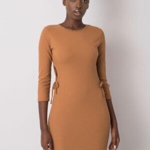 Sukienka Model LK-SK-508687.17P Light Brown - Lakerta