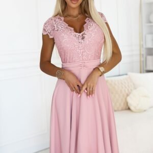 Sukienka Model Linda 381-6 Dirty Pink - Numoco