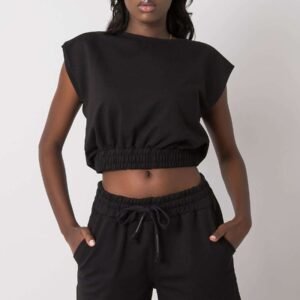 Spodnie Komplet Model HG-KMPL-5447.14X Black - Rue Paris