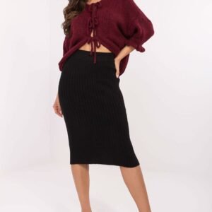 Spódnica Model D93020M50243A3 Black - Sublevel