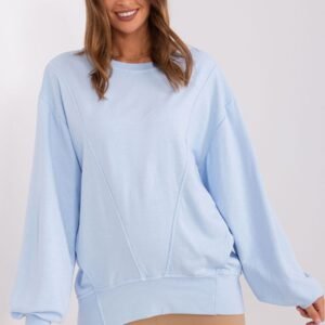 Bluza Damska Model EM-BL-716.14 Light Blue - Ex Moda