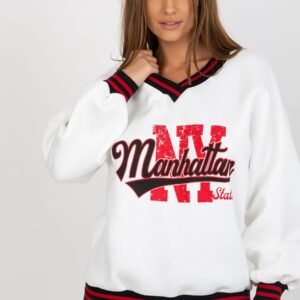 Bluza Damska Model EM-BL-754.38 White - Ex Moda