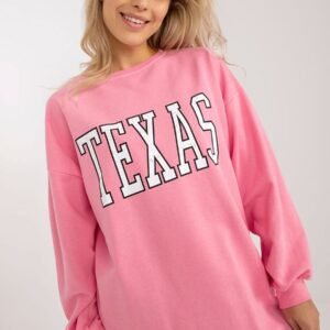 Bluza Damska Model EM-BL-U719.82P Pink - Ex Moda