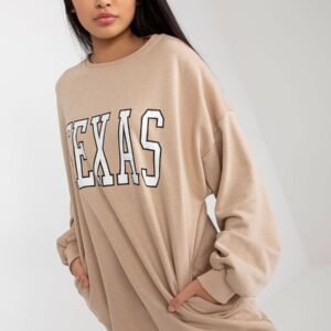 Bluza Damska Model EM-BL-U719.82P Beige - Ex Moda