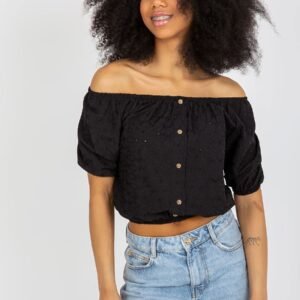 Bluzka Model LK-BZ-508934.24 Black - Lakerta