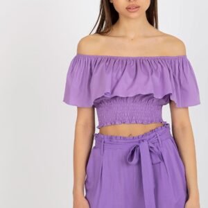 Bluzka Model LK-TP-508609.37 Violet - Lakerta