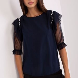 Bluzka Model LK-BZ-506682.26P Navy - Lakerta