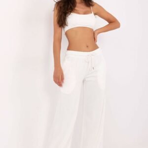 Spodnie Dresowe Model RV-DR-A590.08 Ecru - Relevance