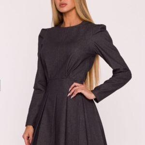 Sukienka Model MOE884 Grafit - Moe