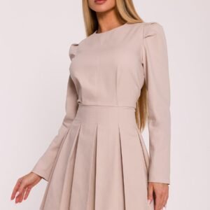 Sukienka Model MOE884 Beige - Moe