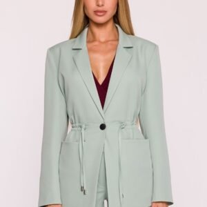 Marynarka Damska Model MOE873 Mint - Moe