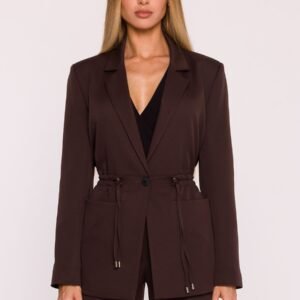 Marynarka Damska Model MOE873 Brown - Moe