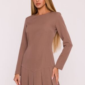 Sukienka Model MOE872 Mocca - Moe