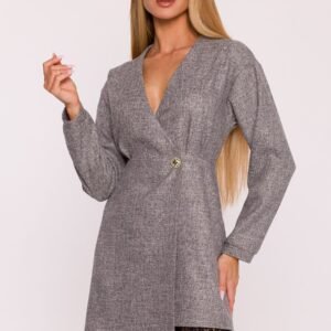 Sukienka Model MOE871 Grafit - Moe