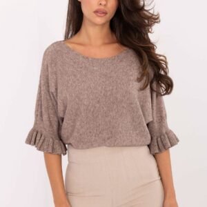 Sweter Damski Model IT-SW-99244.65 Dark Beige - Italy Moda