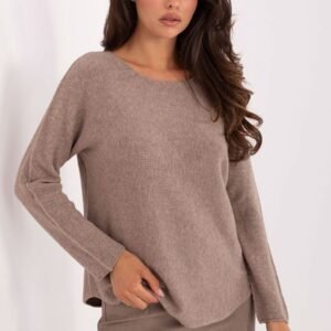 Sweter Damski Model IT-SW-2219.63 Dark Beige - Italy Moda