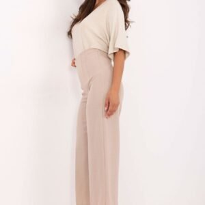 Spodnie Damskie Model IT-SP-FL9068.96 Beige - Rue Paris