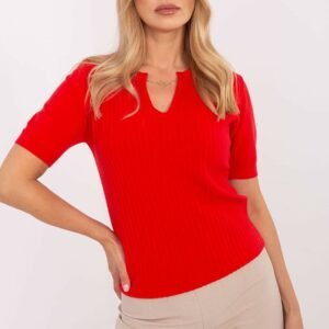 Sweter Damski Model PM-SW-PM-5053.39 Red - Factory Price